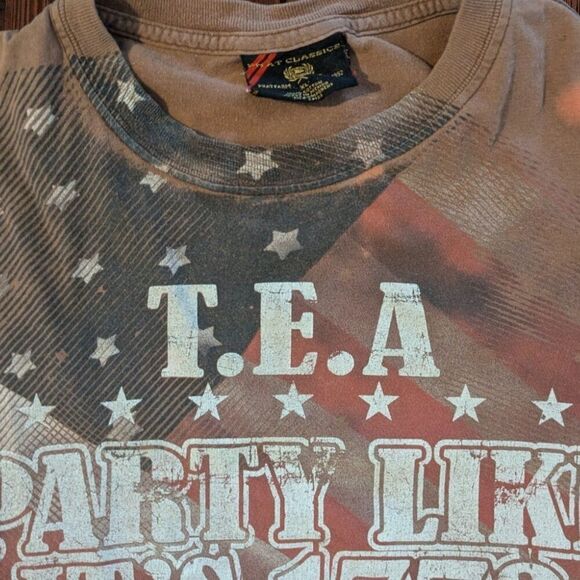 Vintage Streetwear PHAT FARM Party Like It's 1773 Men's XL Tshirt Y2K 90s - Picture 4 of 6